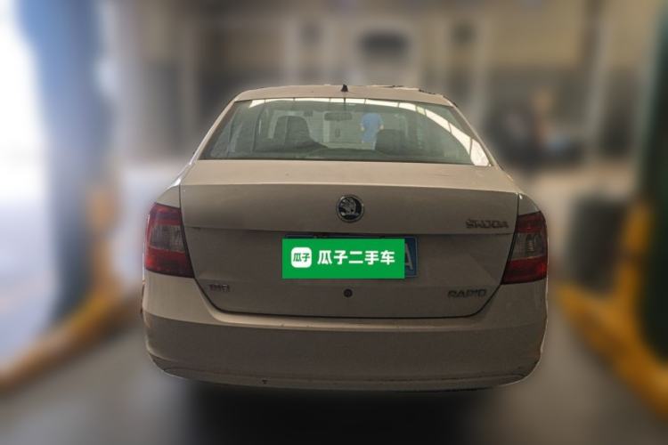 Used Skoda Rapid 2016 1.6L Manual Front-Wheel-Drive Version Rear
