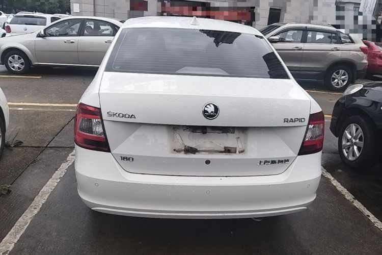 Used Skoda Rapid 2016 1.6L Automatic Chuanxing Edition Rear