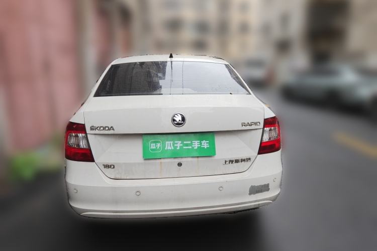 Used Skoda Rapid 2016 1.6L Manual Front-Wheel-Drive Version Rear