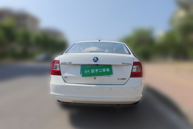 Used Skoda Rapid 2016 1.6L Manual Front-Wheel-Drive Version Rear
