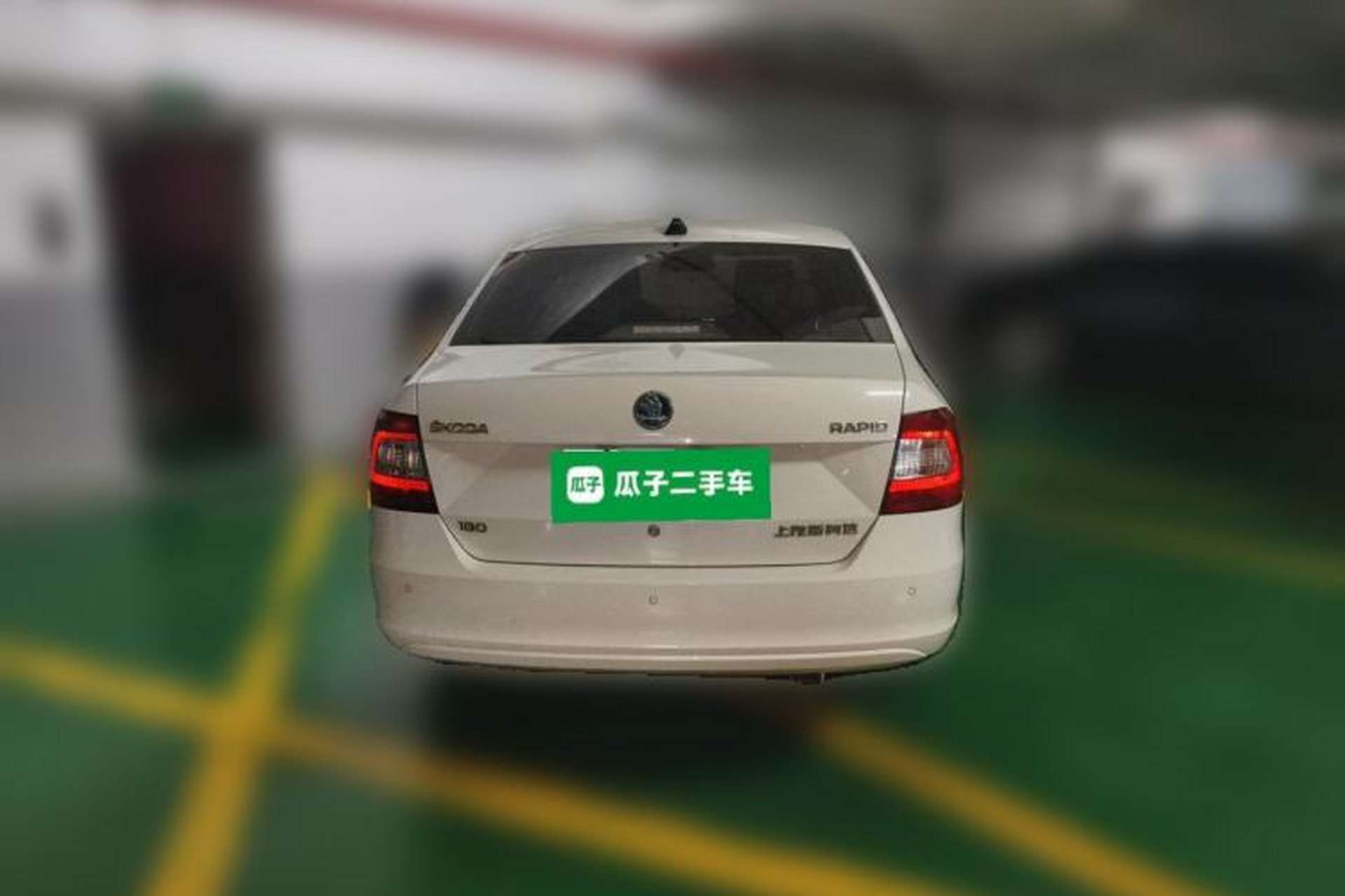 Used Skoda Rapid 2016 1.6L Automatic Chuanxing Edition Rear