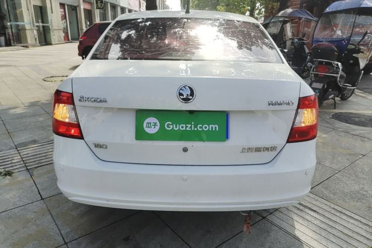 Used Skoda Rapid 2016 1.6L Automatic Front-Wheel Drive Model Rear
