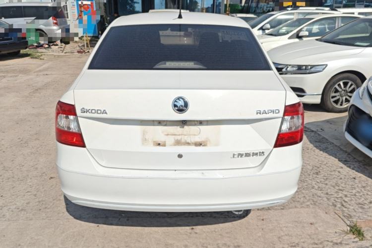 Used Skoda Rapid 2016 1.4L Manual Front-Wheel Drive Model Rear