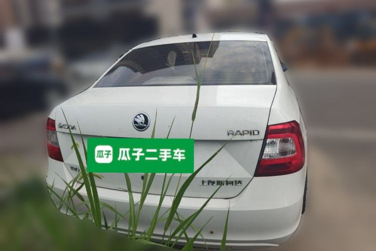 Used Skoda Rapid 2016 1.6L Manual Front-Wheel-Drive Version Rear