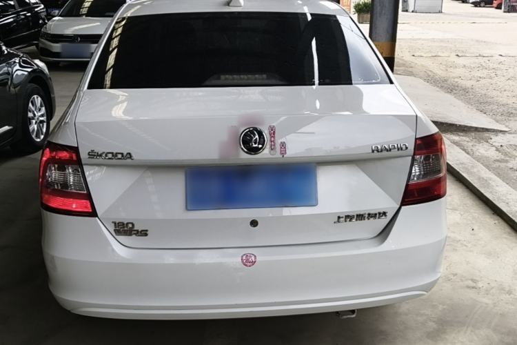 Used Skoda Rapid 2016 1.6L Manual Front-Wheel-Drive Version Rear