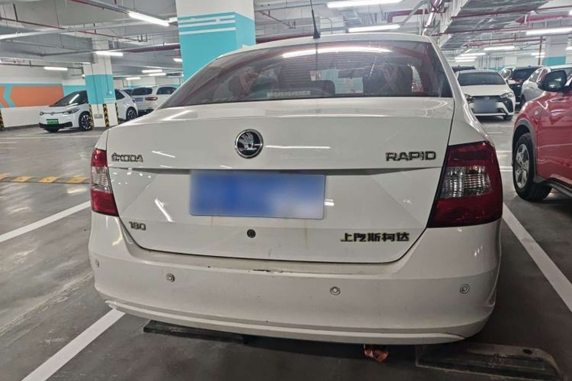 Used Skoda Rapid 2016 1.6L Automatic Front-Wheel Drive Model Rear