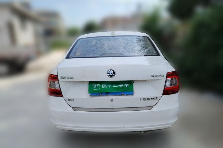Used Skoda Rapid 2016 1.6L Manual Front-Wheel-Drive Version Rear