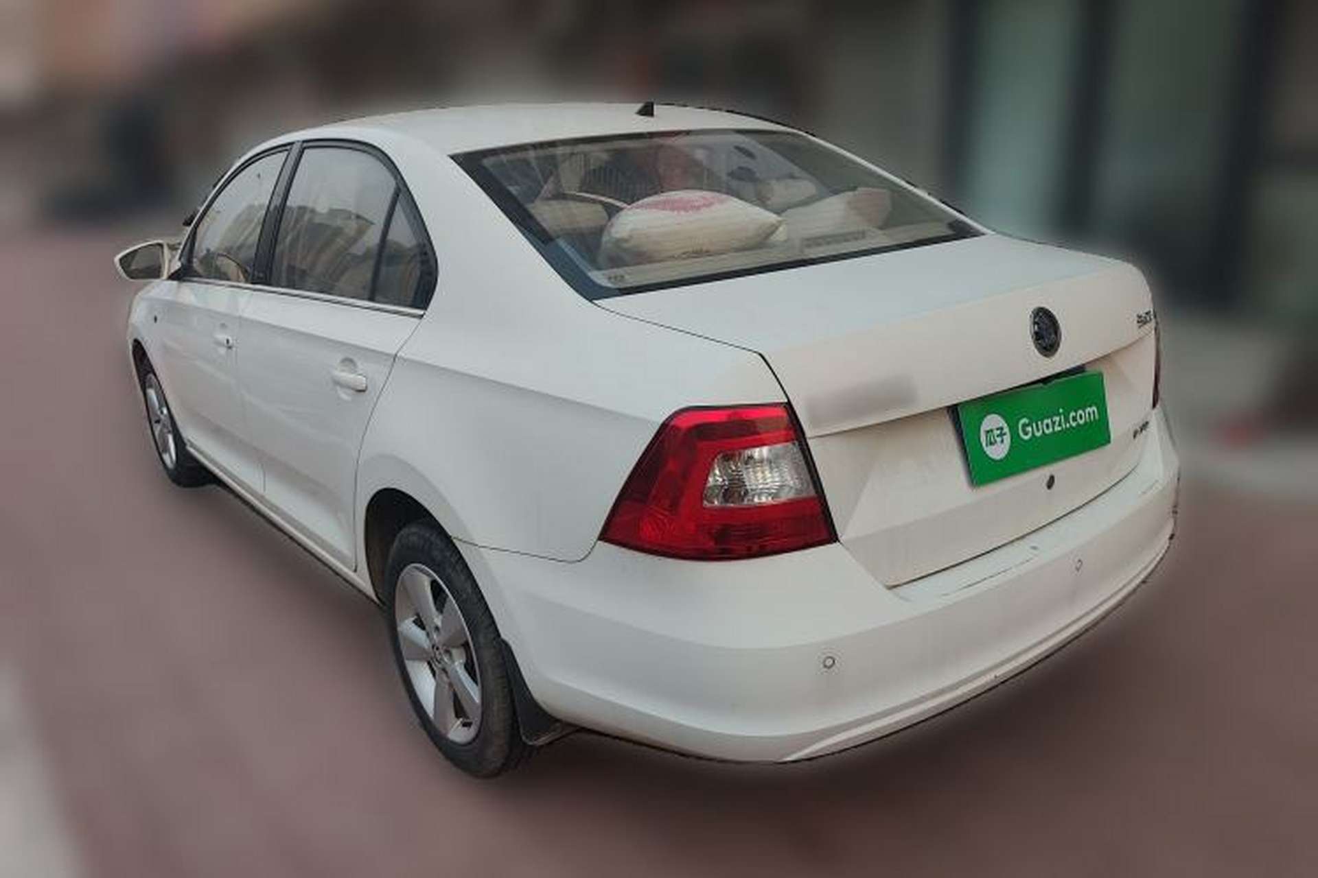 Used Skoda Rapid 2016 1.6L Manual Trend Edition Rear Left 45 Deg