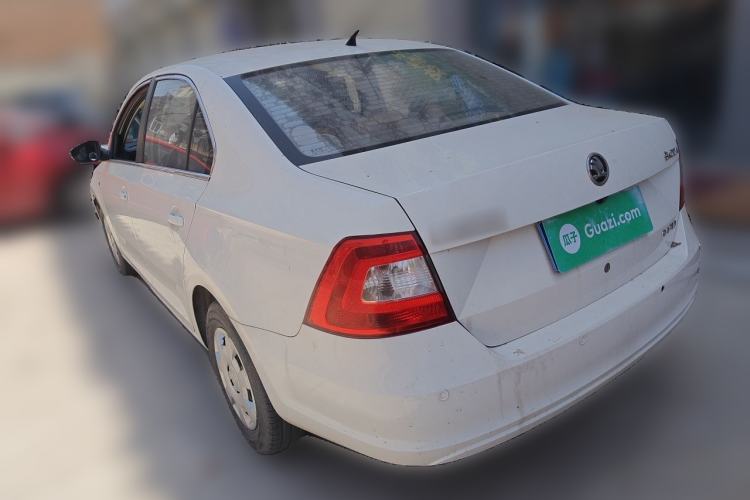Used Skoda Rapid 2016 1.4L Manual Front-Wheel Drive Model Rear Left 45 Deg