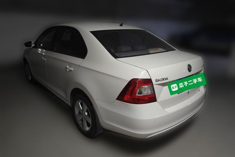 Used Skoda Rapid 2016 1.6L Manual Trend Edition Rear Left 45 Deg