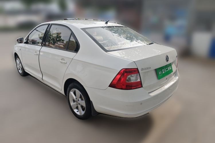 Used Skoda Rapid 2016 1.4L Manual Trend Edition Rear Left 45 Deg
