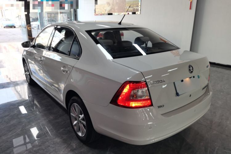Used Skoda Rapid 2016 1.6L Manual Trend Edition Rear Left 45 Deg