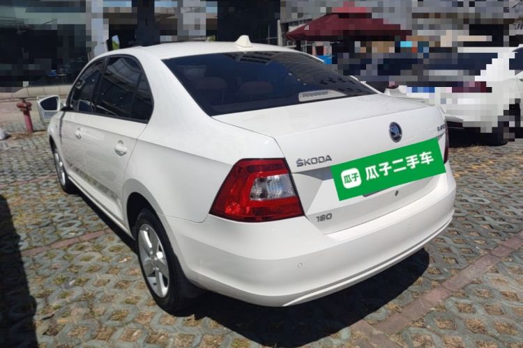 Used Skoda Rapid 2016 1.6L Automatic Chuanxing Edition Rear Left 45 Deg