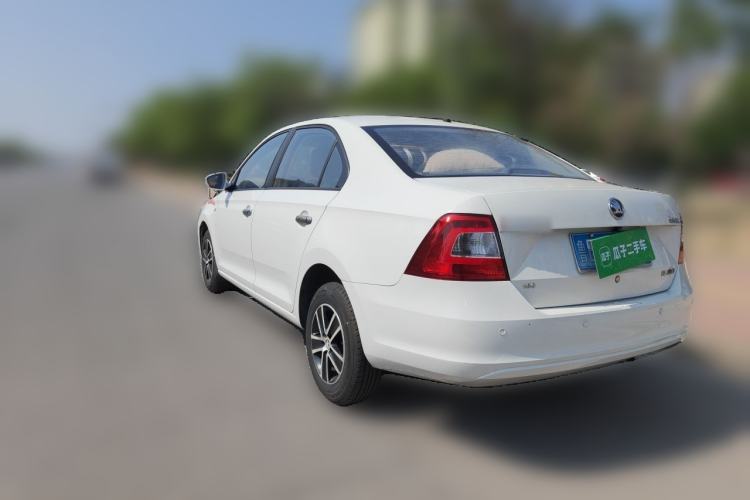 Used Skoda Rapid 2016 1.6L Manual Front-Wheel-Drive Version Rear Left 45 Deg