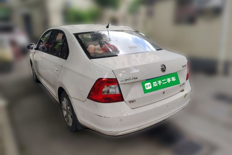 Used Skoda Rapid 2016 1.6L Automatic Chuanxing Edition Rear Left 45 Deg