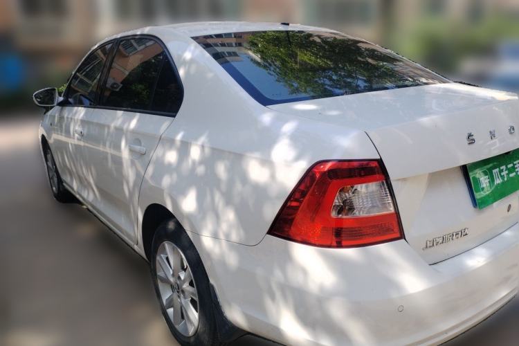 Used Skoda Rapid 2016 1.6L Automatic Chuanxing Edition Rear Left 45 Deg