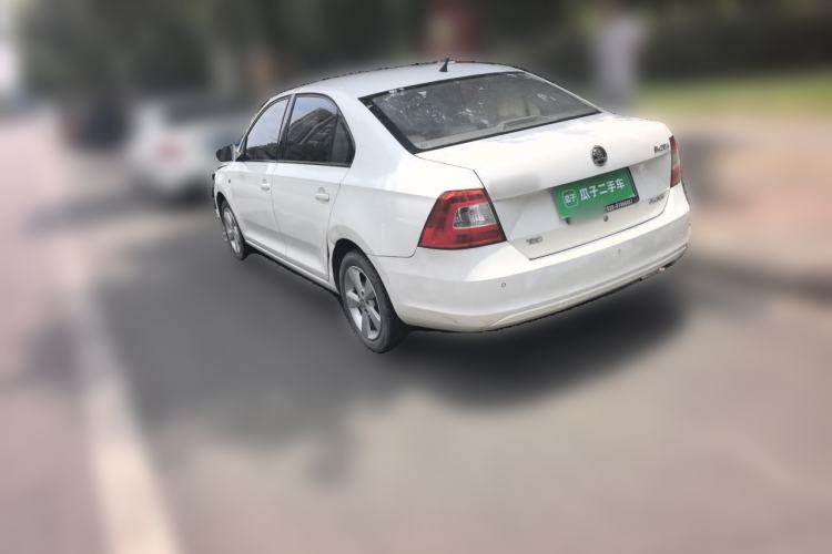 Used Skoda Rapid 2016 1.6L Manual Trend Edition Rear Left 45 Deg