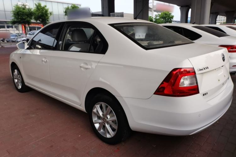 Used Skoda Rapid 2016 1.6L Manual Trend Edition Rear Left 45 Deg
