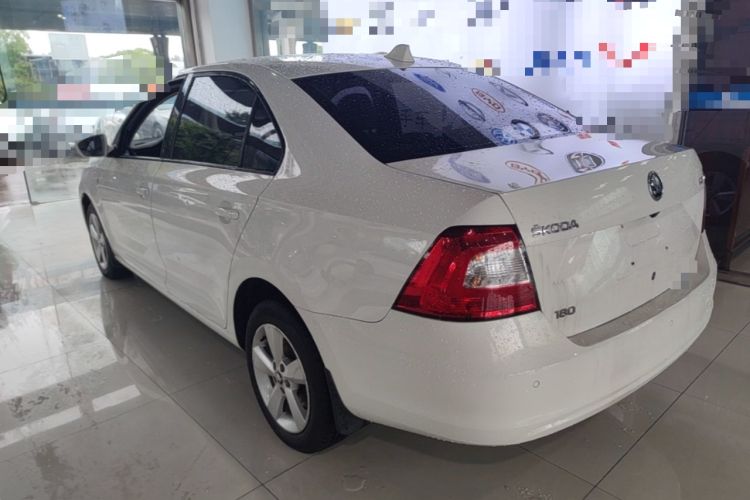 Used Skoda Rapid 2016 1.6L Automatic Chuanxing Edition Rear Left 45 Deg