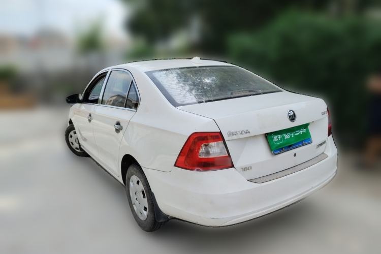 Used Skoda Rapid 2016 1.6L Manual Front-Wheel-Drive Version Rear Left 45 Deg