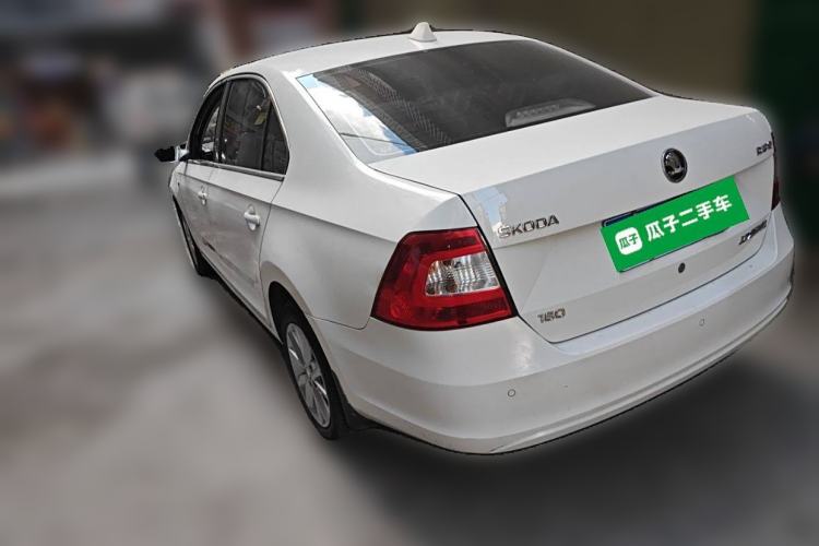 Used Skoda Rapid 2016 1.6L Manual Trend Edition Rear Left 45 Deg