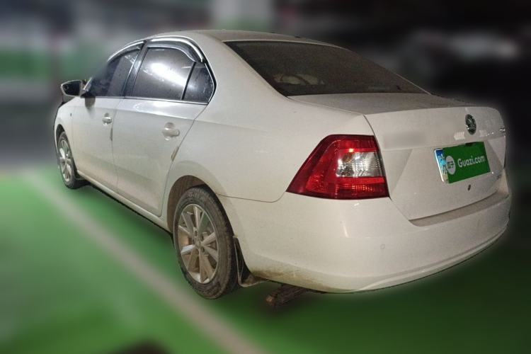 Used Skoda Rapid 2016 1.6L Automatic Chuanxing Edition Rear Left 45 Deg