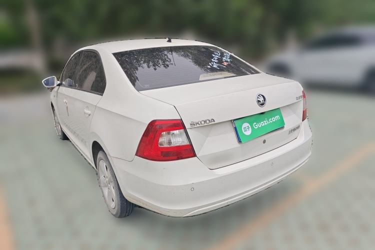 Used Skoda Rapid 2016 1.4L Manual Trend Edition Rear Left 45 Deg