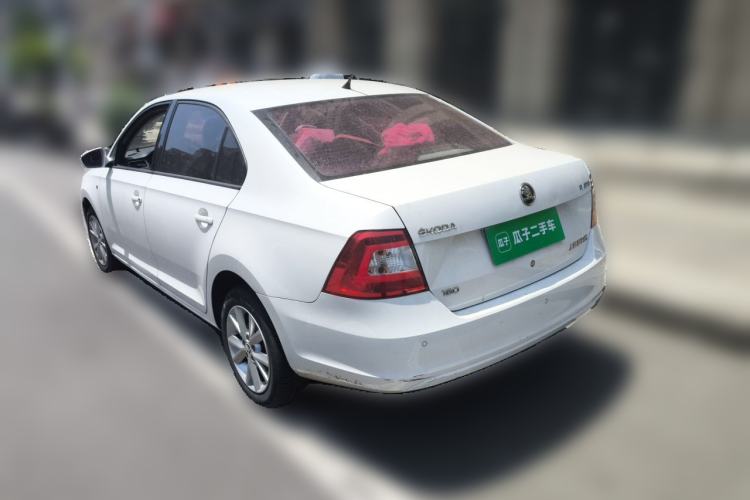 Used Skoda Rapid 2016 1.6L Manual Trend Edition Rear Left 45 Deg