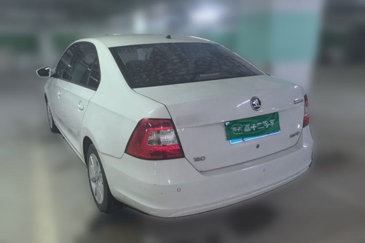 Used Skoda Rapid 2016 1.6L Automatic Chuanxing Edition Rear Left 45 Deg
