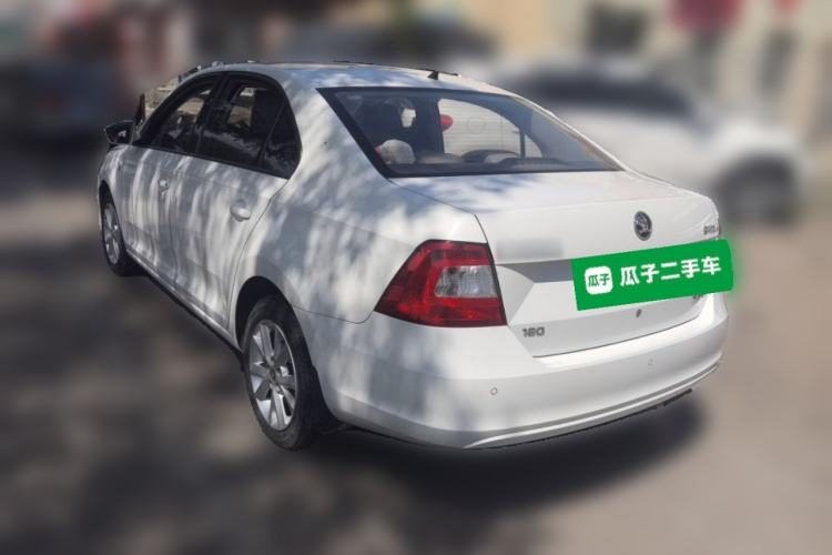 Used Skoda Rapid 2016 1.6L Manual Trend Edition Rear Left 45 Deg