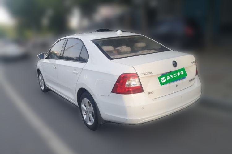 Used Skoda Rapid 2016 1.6L Manual Trend Edition Rear Left 45 Deg