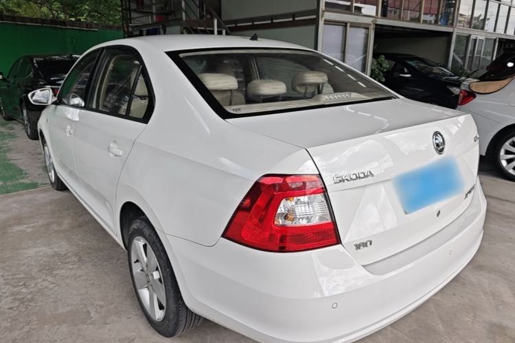 Used Skoda Rapid 2016 1.6L Automatic Chuanxing Edition Rear Left 45 Deg