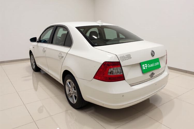 Used Skoda Rapid 2016 1.6L Manual Trend Edition Rear Left 45 Deg