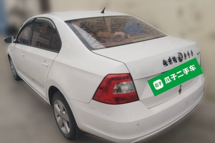 Used Skoda Rapid 2016 1.4L Manual Trend Edition Rear Left 45 Deg