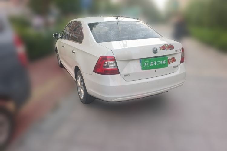 Used Skoda Rapid 2016 1.6L Manual Trend Edition Rear Left 45 Deg