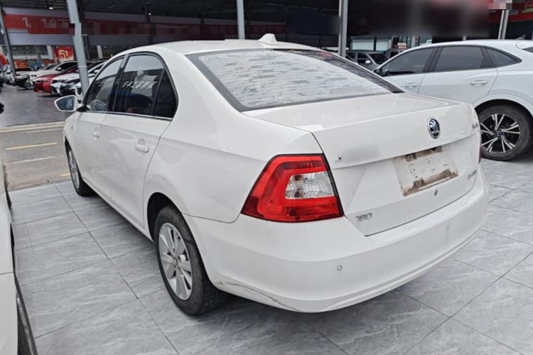 Used Skoda Rapid 2016 1.6L Automatic Chuanxing Edition Rear Left 45 Deg
