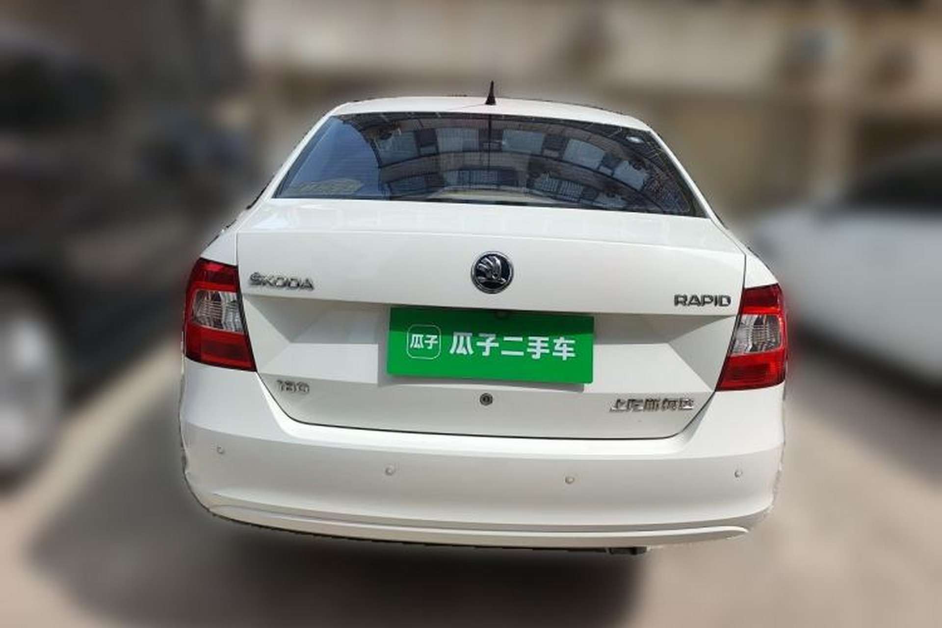 Used Skoda Rapid 2016 1.6L Manual Front-Wheel-Drive Version Rear