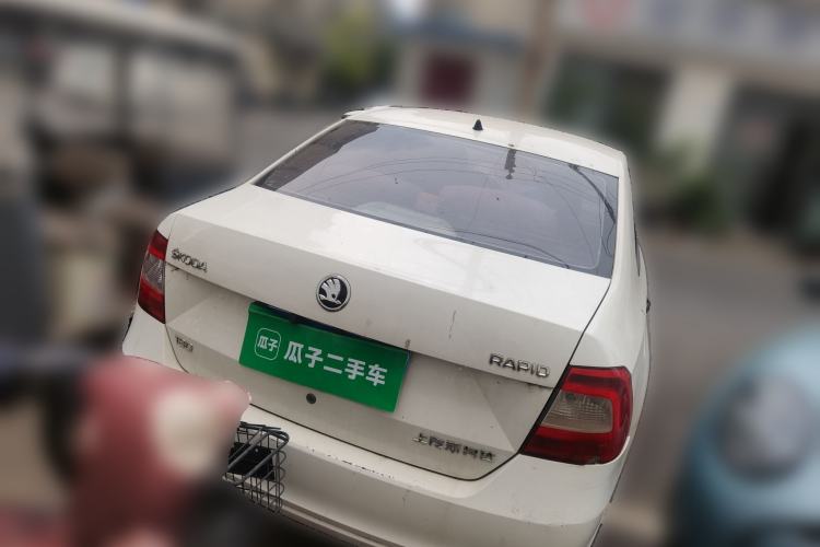 Used Skoda Rapid 2016 1.6L Manual Front-Wheel-Drive Version Rear