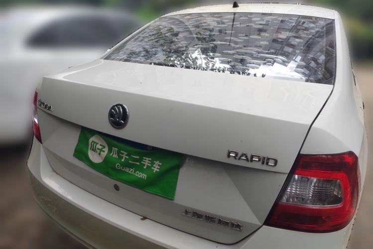 Used Skoda Rapid 2016 1.4L Manual Front-Wheel Drive Model Rear