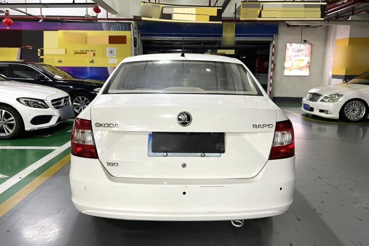 Used Skoda Rapid 2016 1.6L Automatic Chuanxing Edition Rear