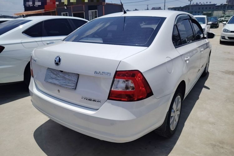 Used Skoda Rapid 2016 1.4L Manual Trend Edition Rear Right 45 Deg
