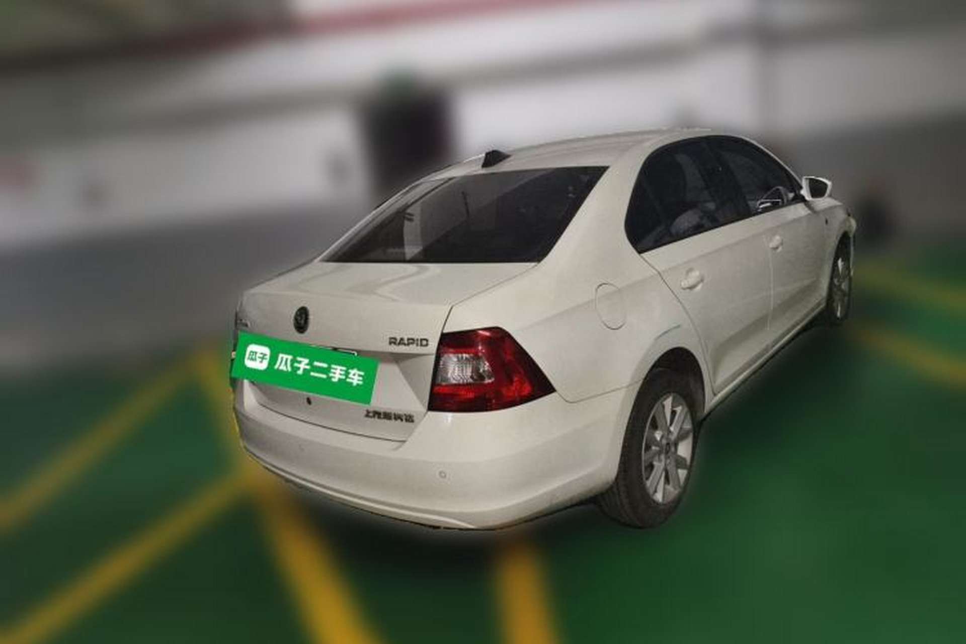 Used Skoda Rapid 2016 1.6L Automatic Chuanxing Edition Rear Right 45 Deg