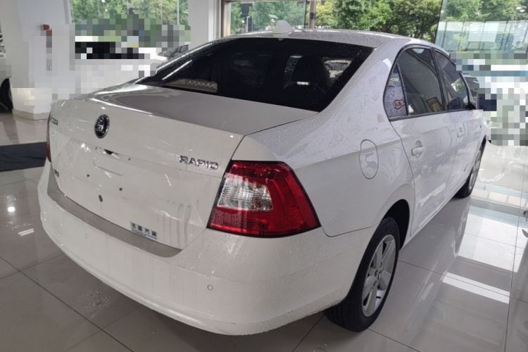 Used Skoda Rapid 2016 1.6L Automatic Chuanxing Edition Rear Right 45 Deg