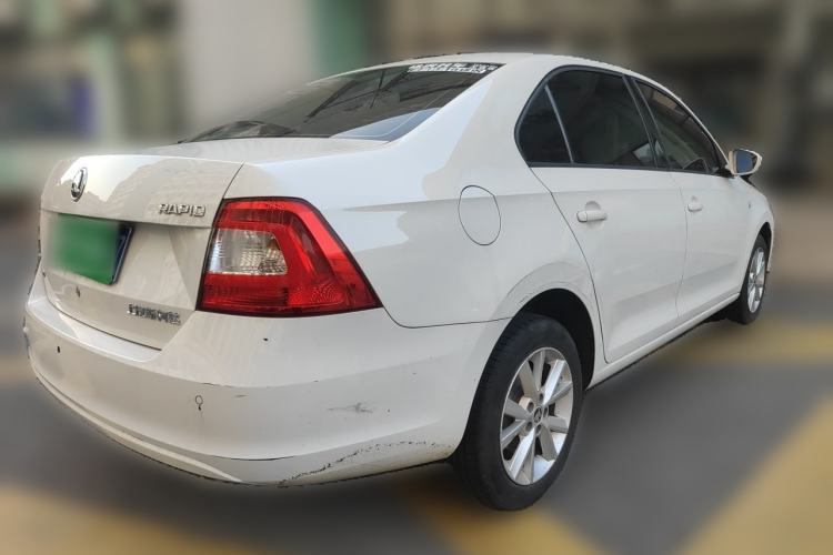 Used Skoda Rapid 2016 1.6L Automatic Chuanxing Edition Rear Right 45 Deg