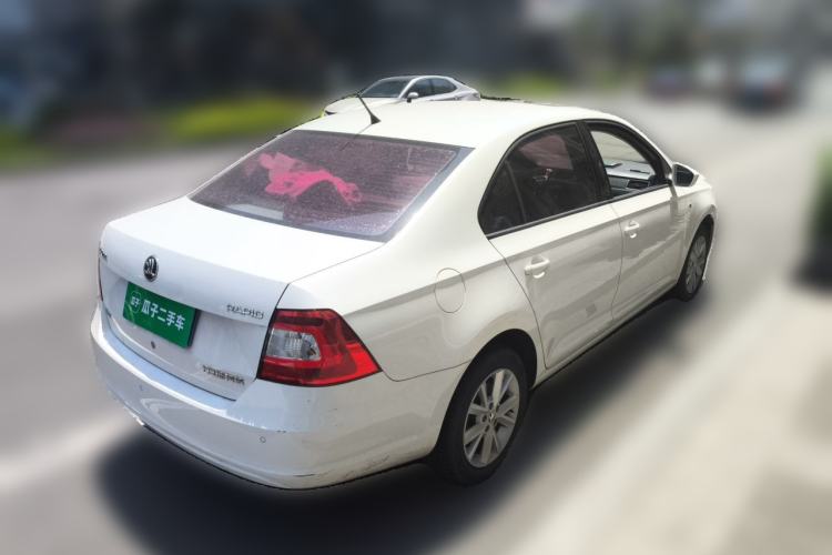 Used Skoda Rapid 2016 1.6L Manual Trend Edition Rear Right 45 Deg