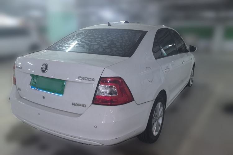 Used Skoda Rapid 2016 1.6L Automatic Chuanxing Edition Rear Right 45 Deg
