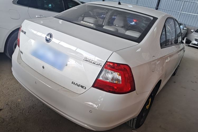 Used Skoda Rapid 2016 1.6L Automatic Chuanxing Edition Rear Right 45 Deg