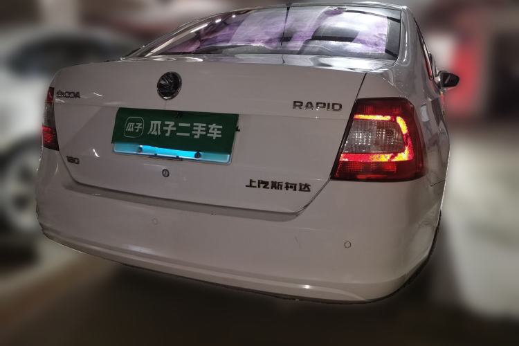 Used Skoda Rapid 2016 1.6L Automatic Chuanxing Edition Rear Right 45 Deg