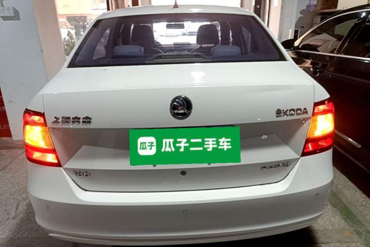 Used Skoda Rapid 2016 1.6L Automatic Chuanxing Edition Rear