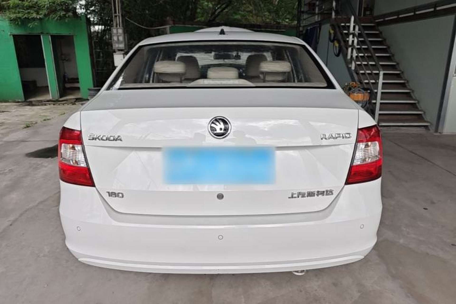 Used Skoda Rapid 2016 1.6L Automatic Chuanxing Edition Rear